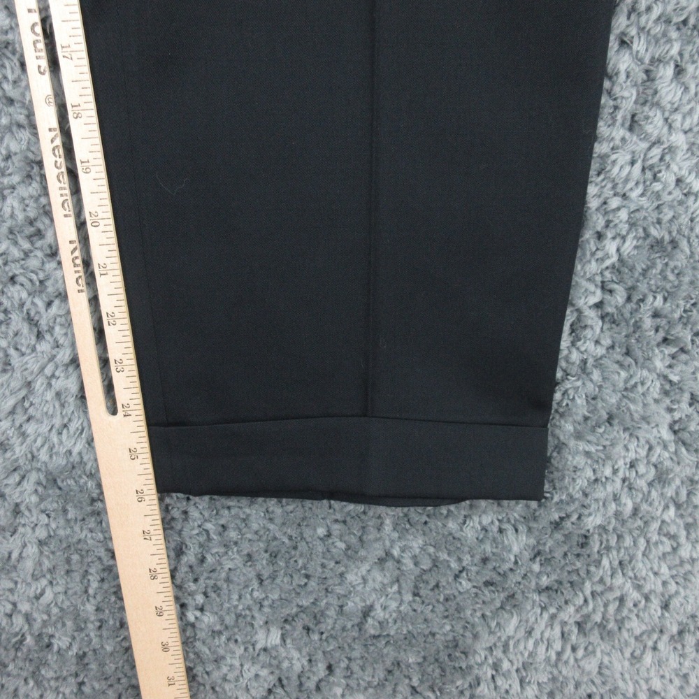 Brooks Brothers Pants Mens 38x30 Dark Blue Wool Cuffed Madison 36x26* - Picture 7 of 16